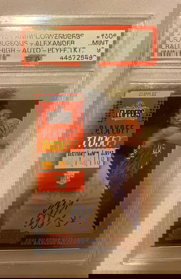 2018 Shai Gilgeous Alexander Contenders Auto /35 POP 5 (None Higher)