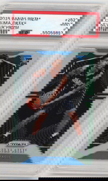 Chuma Okeke 2019 Prizm Silver PSA 9 Rookie