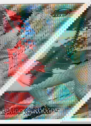 1997 BOWMAN'S BEST ATOMIC REFRACTOR LARRY WALKER # BBI7 HOF