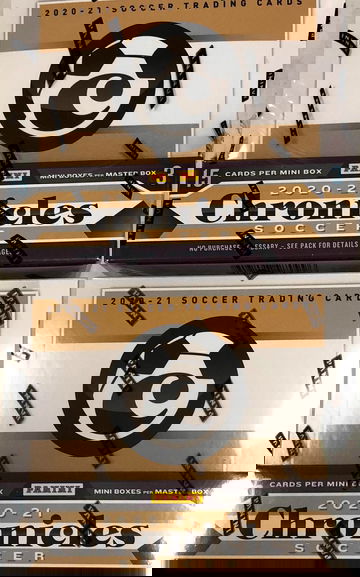  2X 2020-21 PANINI CHRONICLES SOCCER HOBBY BOX - SUPPORT YOUR LOCAL CARD STORE!