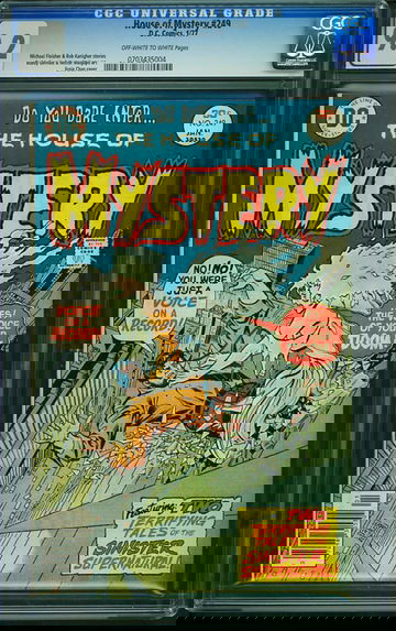 HOUSE OF MYSTERY #249, CGC 9.2 NM-