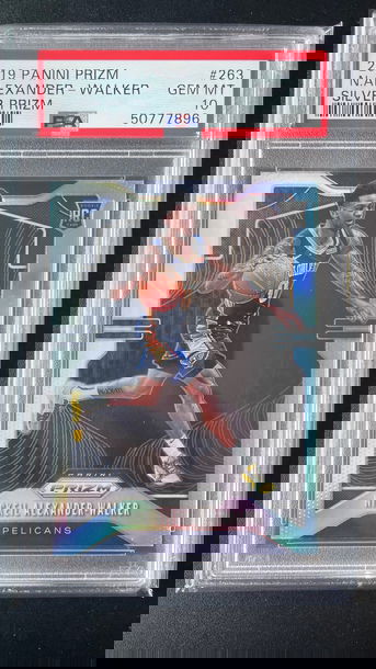 2019 Prizm Nickeil Alexander Walker Silver PSA 10