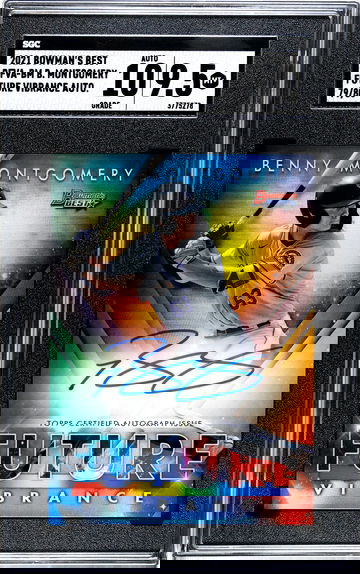 2021 Bowmans Best Future Vibrance Benny Montgomery /80