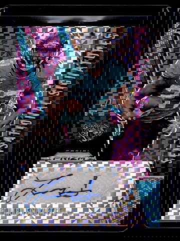 2019 Panini Prizm Sensational Signatures Gold Leonard Fournette #SE-LEF Auto /10