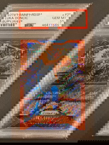 Luka Doncic Ruby Wave Prizm