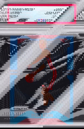 Tyler Herro 2019 Silver Prizm PSA 10 