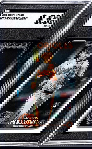 2024 Topps Update #US97 Jackson Holliday SGC 8.5