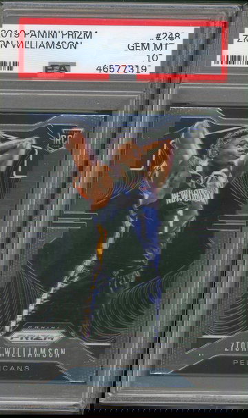 2019 Prizm Zion Williamson Rookie RC PSA 10