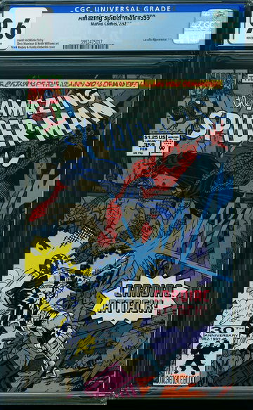 AMAZING SPIDER-MAN #359, CGC 9.6 NM+