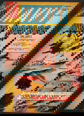 1965 Charlton Comics Navy War Heroes Lot 3 Each W/#1, 6, 7 VG or So Condition