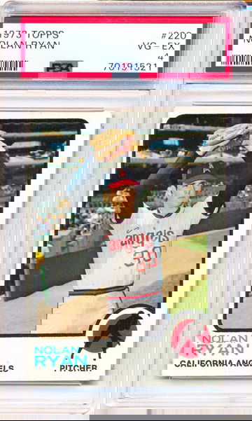 1973 Topps #220 Nolan Ryan PSA 4 - Just Graded! New Case!