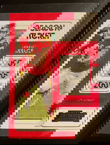 2021 Panini Contenders Travis Kelce #49