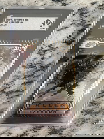 1996-97 Bowman’s Best Allen Iverson Retro #TB13