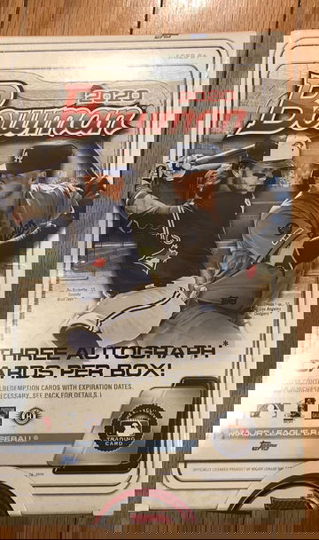 2020 Bowman Baseball Jumbo Hobby Box