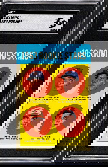 1963 Topps Pete Rose Rookie SGC 3