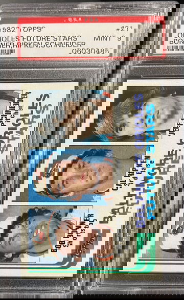 1982 Topps Cal Ripken Jr. PSA 9 Rookie