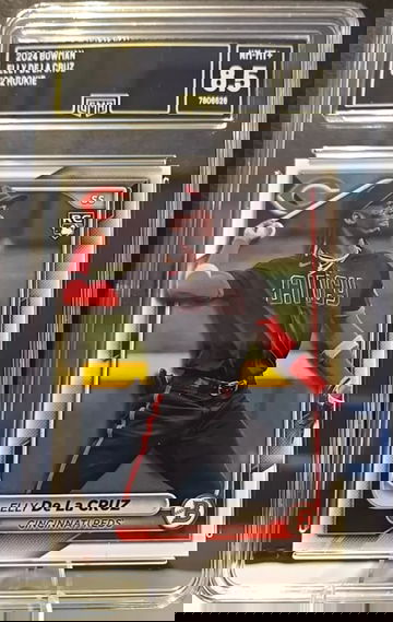 2024 Bowman #22 Elly De La Cruz Cincinnati Reds RC Rookie GMA 8.5 NM-MT