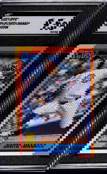 2025 Topps #T90-85 Shota Imanaga 90 Design SGC 9.5