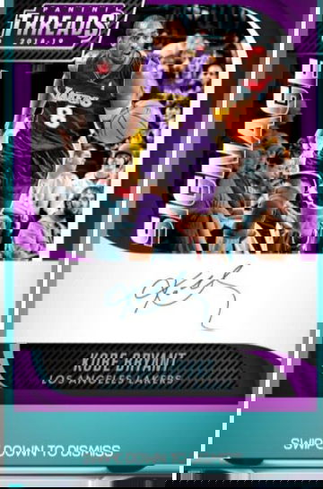 2018 Panini Threads Panini Dunk Kobe Bryant