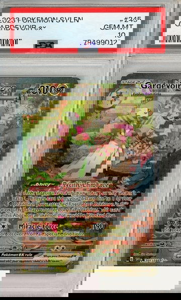 2023 POKEMON SVI EN-SCARLET VIOLET GARDEVOIR EX #245 SPL ILLUSTRATION RARE PSA 10