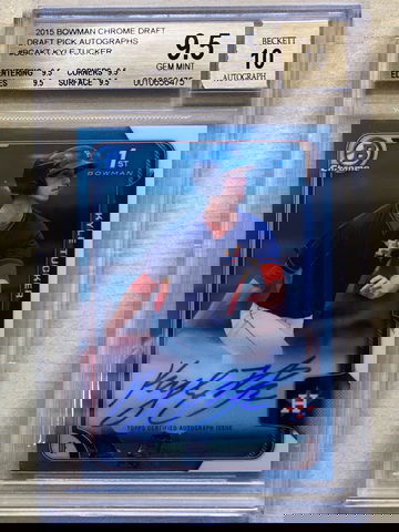 Kyle Tucker 2015 Bowman Chrome Auto