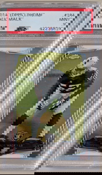 2014 Topps Chrome Khalil Mack PSA 9