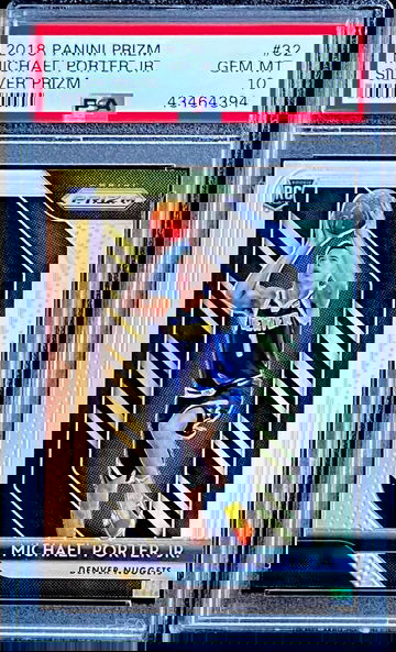 Michael Porter Jr. RC Silver Prizm PSA 10