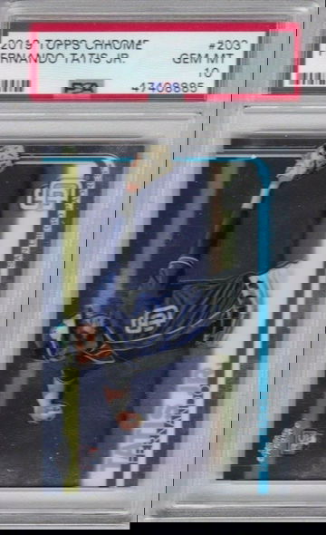 2019 Topps Chrome Fernando Tatis Jr. #203 PSA 10