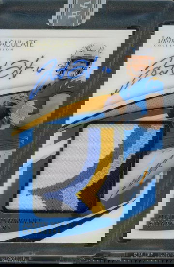 2021 Panini Immaculate Justin Herbert #PPA-DC Patch Auto