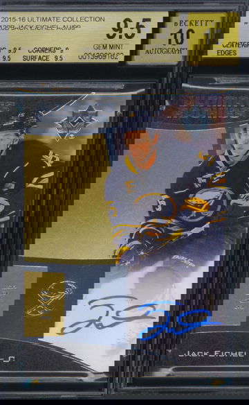 2015-16 Ultimate Collection #120 Jack Eichel Auto Rookie /99