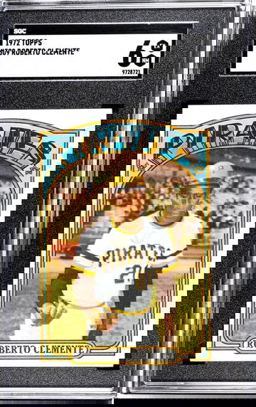 1972 Topps Roberto Clemente HOF SGC 6