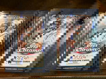 2024 TOPPS CHROME FOOTBALL HOBBY BOX