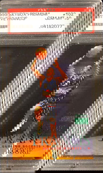 1999 Skybox Premium Steve Francis Rookie RC PSA 10