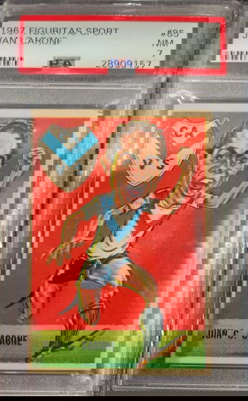 Juan Carone 1967 Figuritas Sport #85