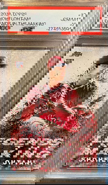 2018 Topps Shohei Ohtani #2 Legends In The Making PSA 10 RC