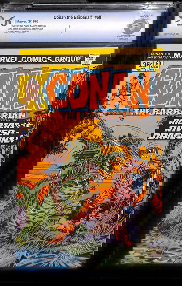 CONAN THE BARBARIAN #60, CBCS 9.6 NM+