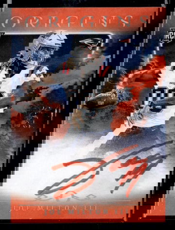 2024 Panini Origins Rookie Autographs Joe Milton III #RAU-JMI RC Auto /99