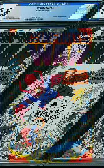 INFINITY WAR #3, CGC 9.6 NM+