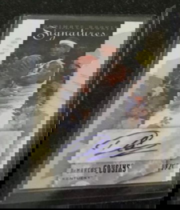 2010 UD Ultimate Collection DeMarcus Cousins RC AUTO #67/99