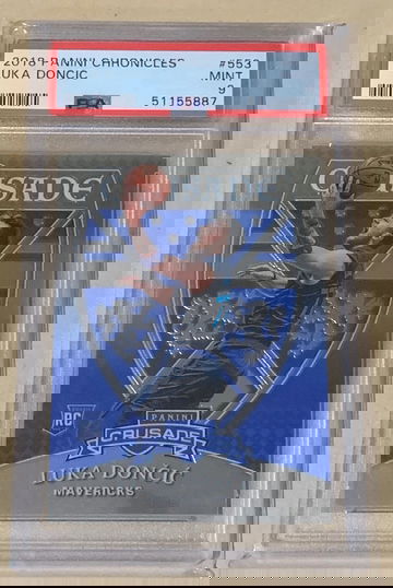 2018 Panini Chronicles Luka Doncic Crusade Rookie PSA 9