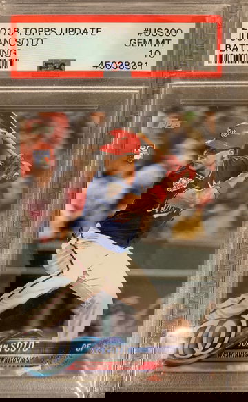 2018 Topps Update - Juan Soto - PSA 10