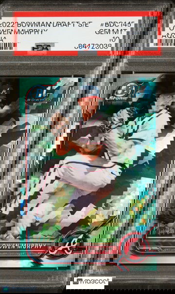 2022 Bowman Draft Sapphire Owen Murphy Aqua /20 #BDC145 PSA 10