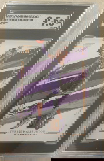 Tyrese Haliburton RC⚡️2020-21 Impeccable /99 SGC 9.5 MINT+