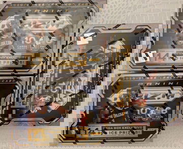 2020-21 NBA Prizm Mega Box Lot of (3)