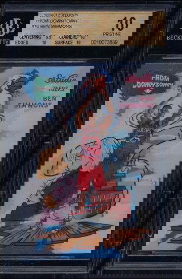 Ben Simmons 2016-17 Studio From Downtown RC BGS 10