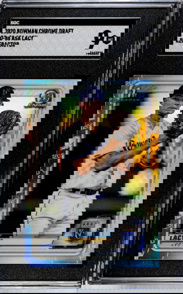 2020 Bowman Chrome Draft Asa Lacy Refractor BD-88