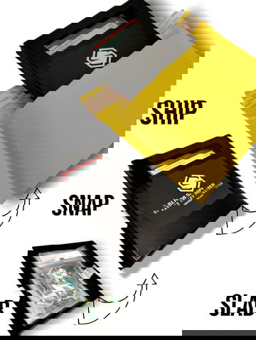 50 pack of re-usable and durable shipping cases for graded trading cards. 