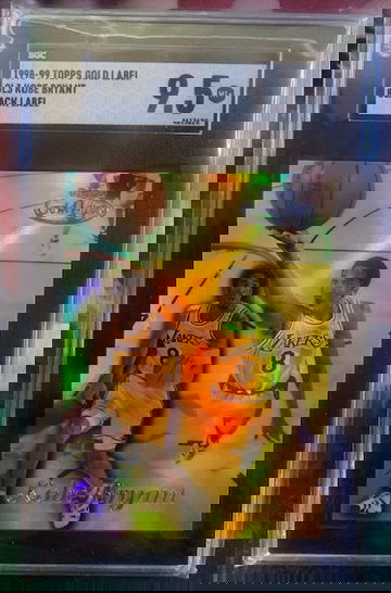 Kobe Bryant 1998 Topps Gold Label Black Label