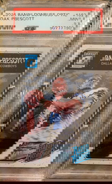 Dak Prescott 2016 Optic Rated Rookie PSA 9