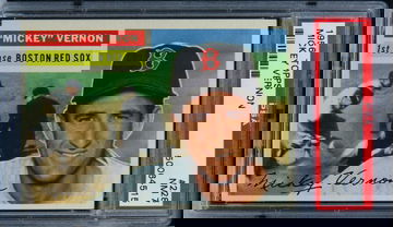 1956 Topps Mickey Vernon #228 PSA 7 NM **CENTERED**